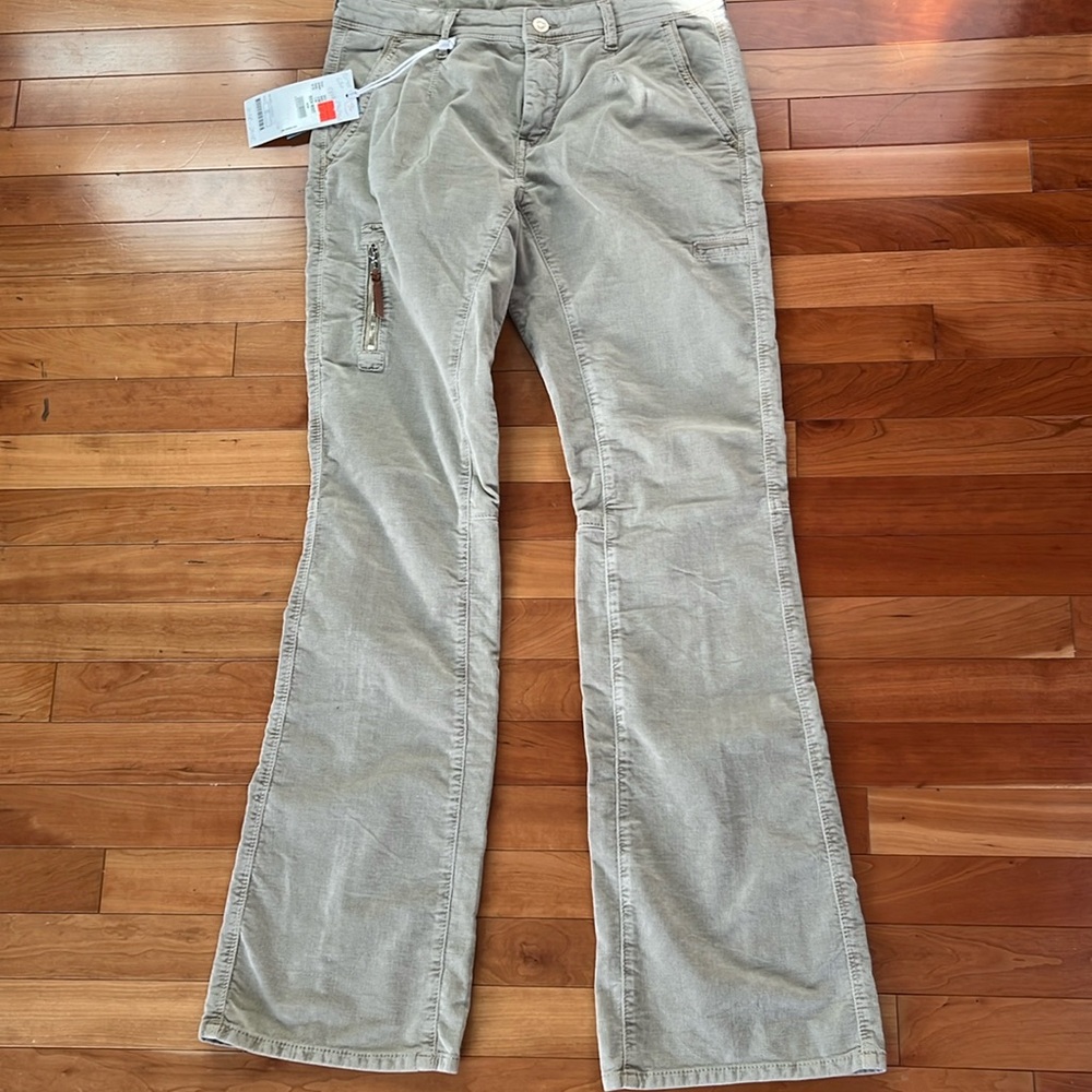 MAC Jeans 6 Beige Corduroy Bootcut Pants